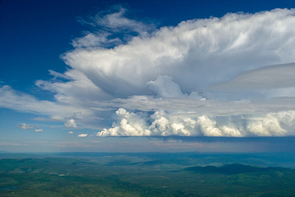 Summer convection worth avoiding near Bettles